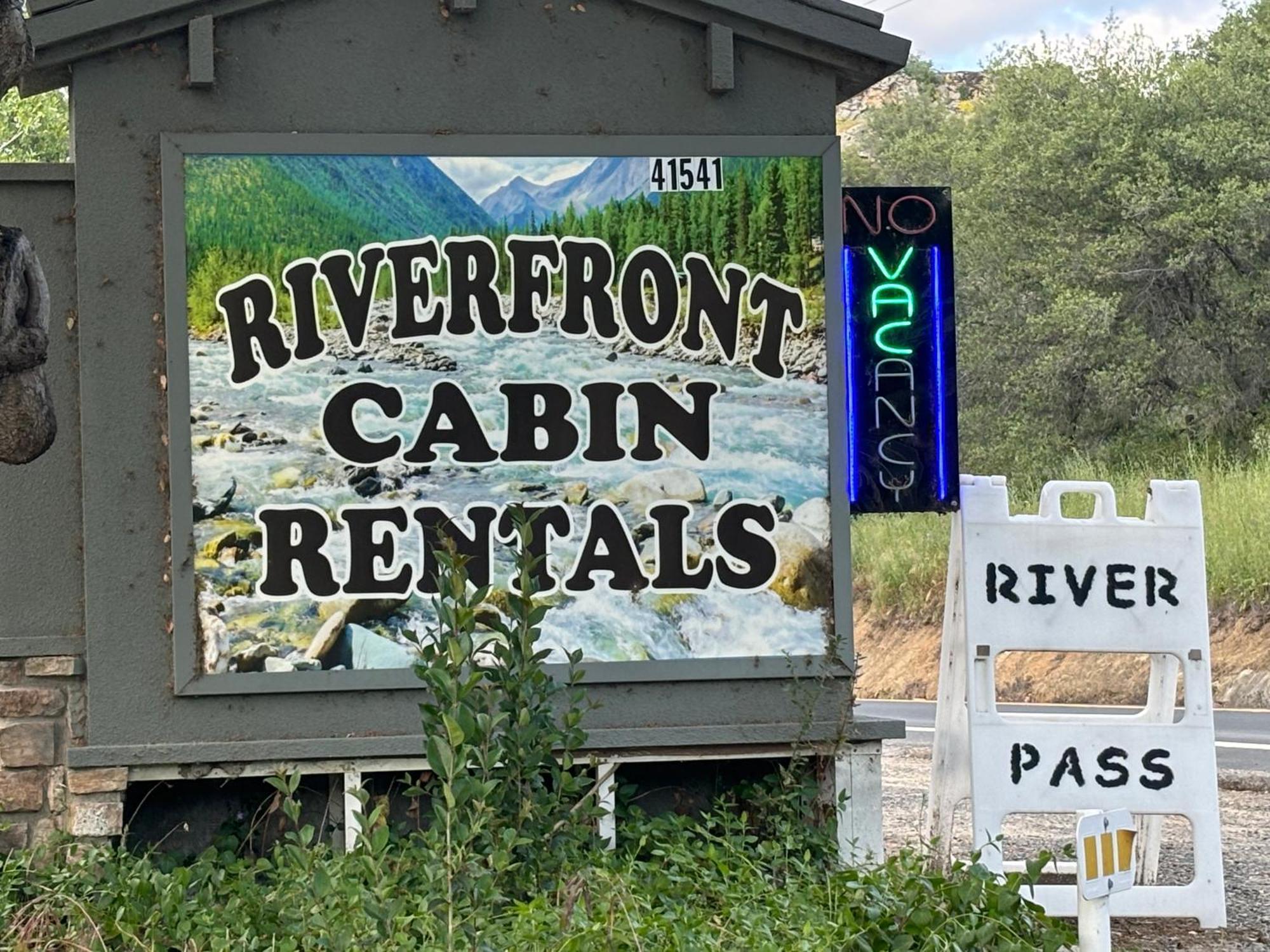 Sequoia River Front Cabins Three Rivers Exterior photo